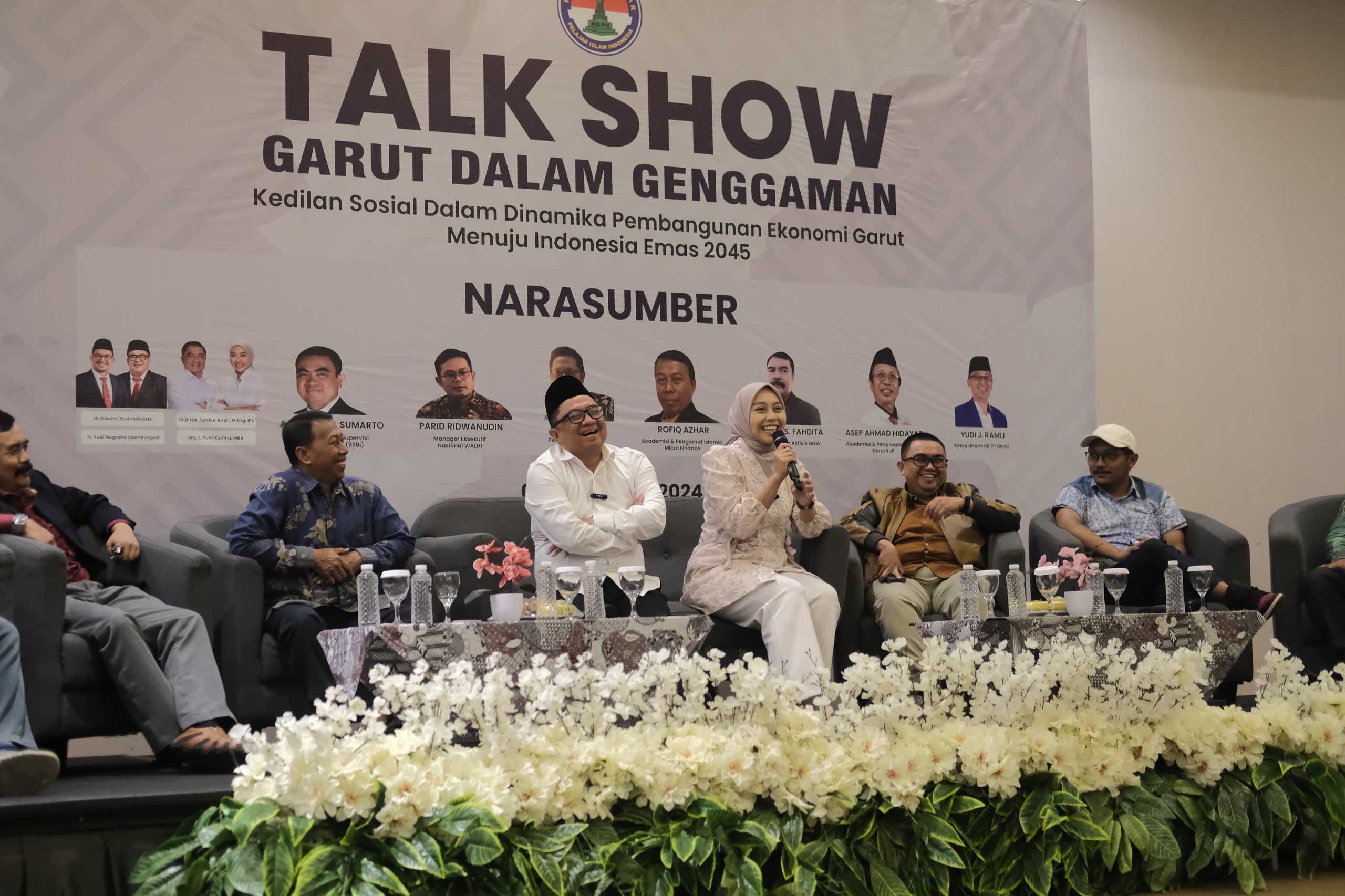 Syakur-Putri Hadiri Talkshow "Garut Dalam Genggaman", Berkomitmen untuk Menjaga Lingkungan dan Menguatkan Ekonomi Berkelanjutan